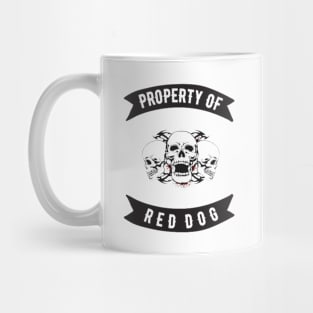 Red Dog Property Patch Mug